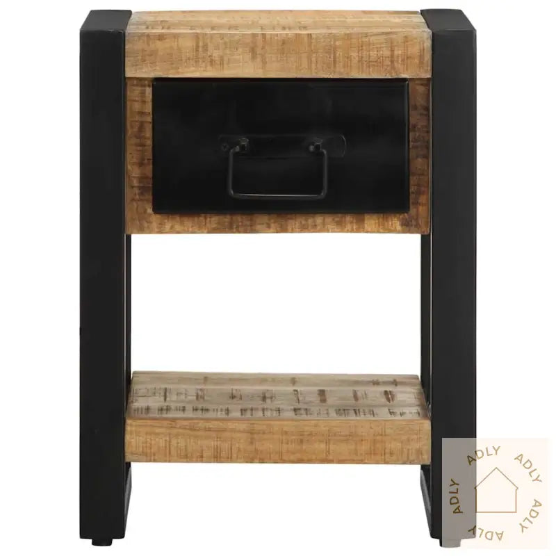 Nattbord 2 Stk Grovt Heltre Mangotre