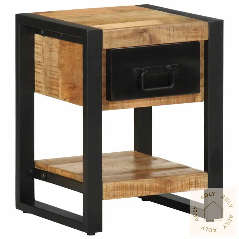Nattbord 2 Stk Grovt Heltre Mangotre