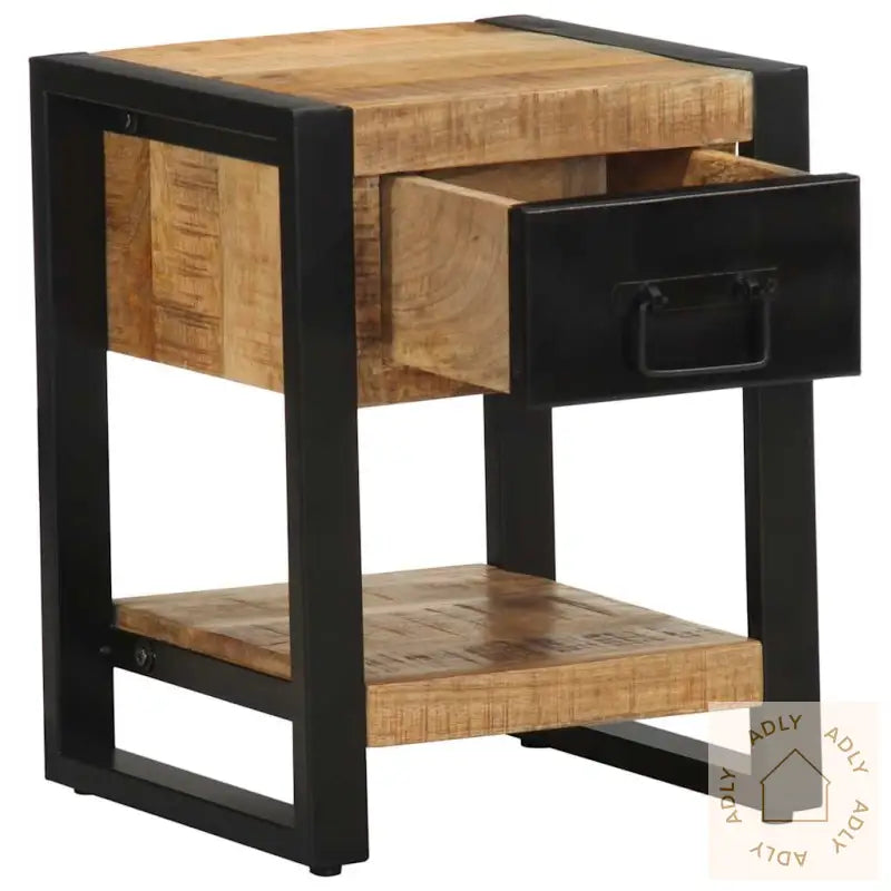 Nattbord 2 Stk Grovt Heltre Mangotre