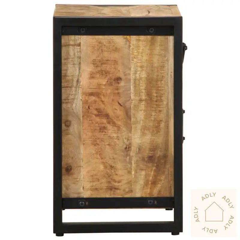 Nattbord 40X30X50 Cm Grovt Heltre Mangotre