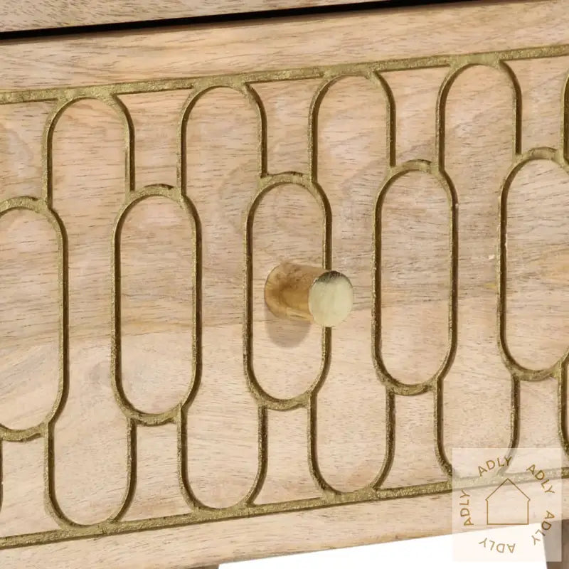 Nattbord 40X33X46 Cm Heltre Mango