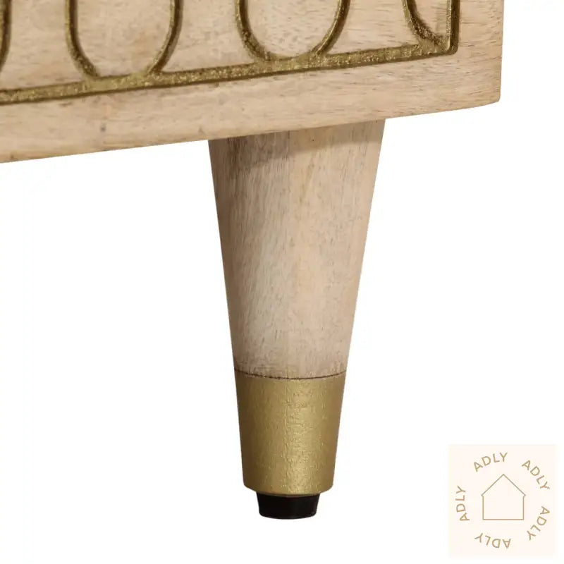 Nattbord 40X33X46 Cm Heltre Mango