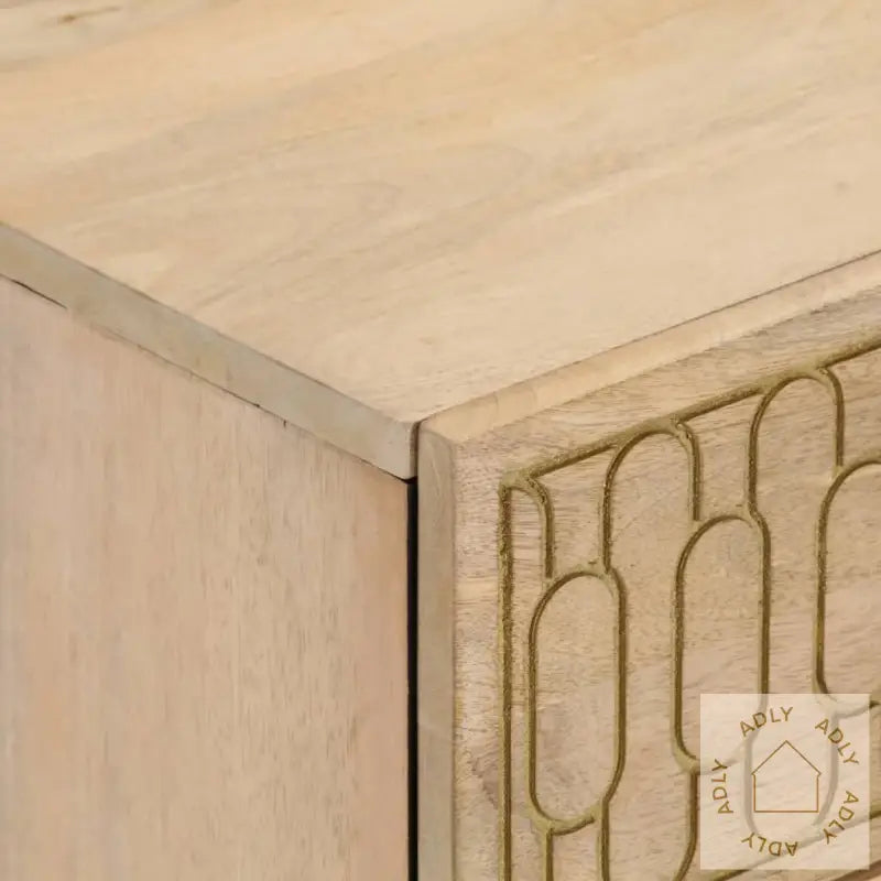 Nattbord 40X33X46 Cm Heltre Mango