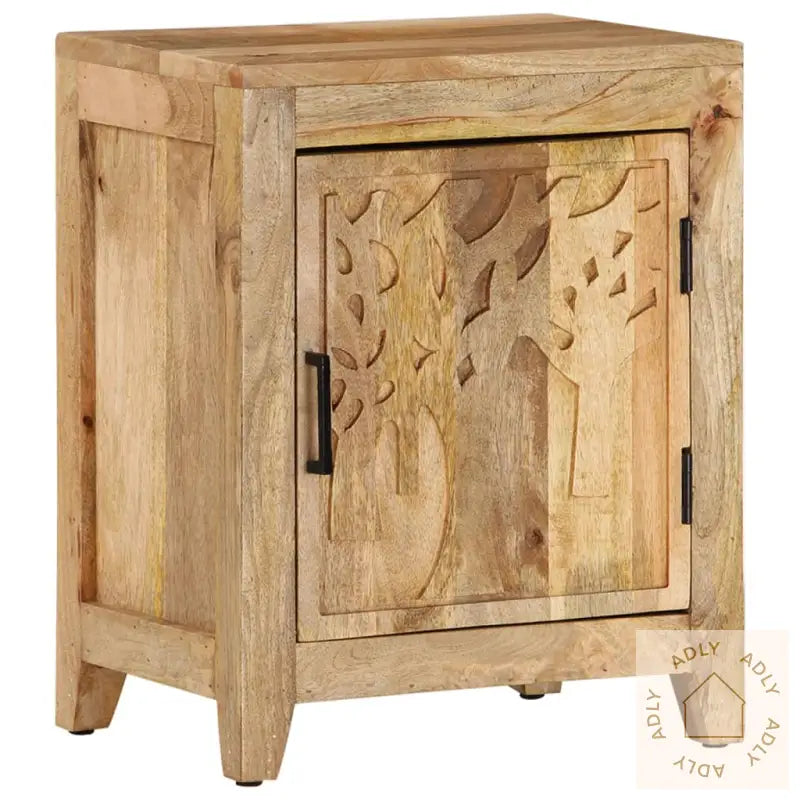 Nattbord 40X30X50 Cm Heltre Mango