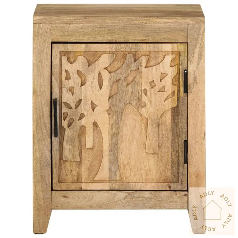 Nattbord 40X30X50 Cm Heltre Mango