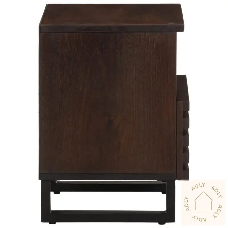 Nattbord 2 Stk 40X34X46 Cm Heltre Mango