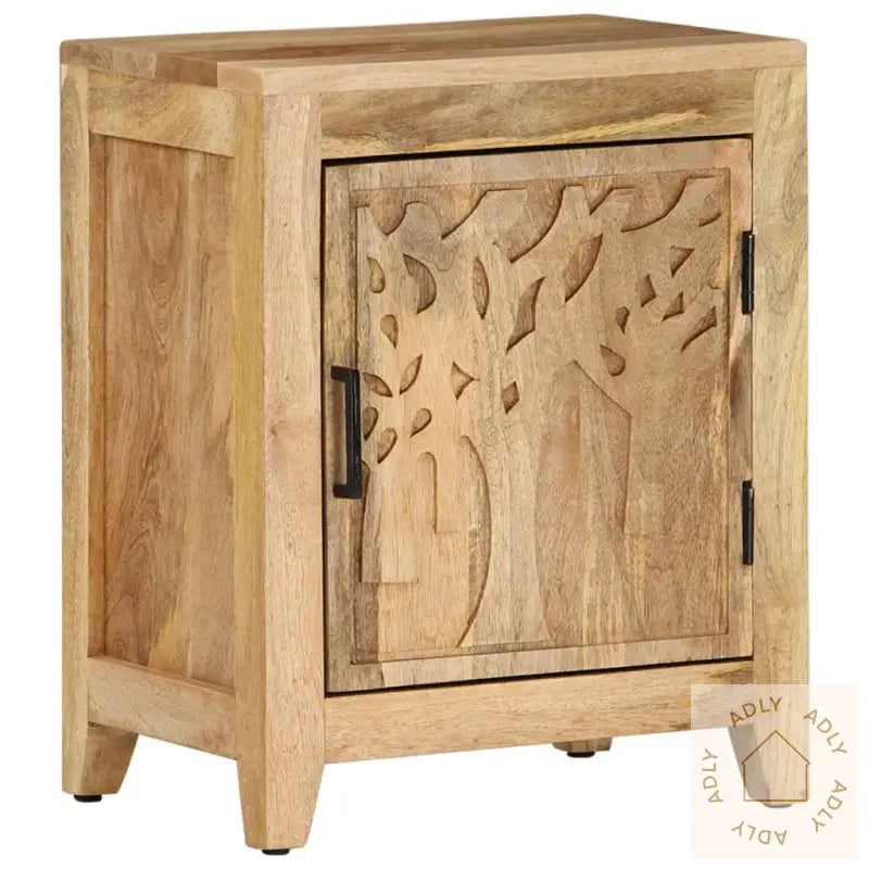Nattbord 40X30X50 Cm Heltre Mango