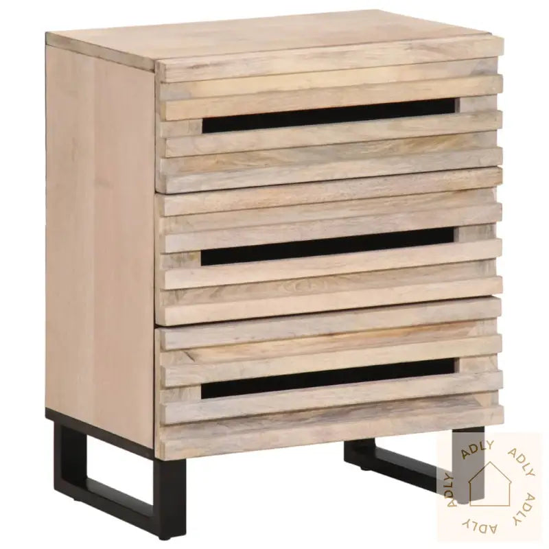 Nattbord 50X34X62 Cm Heltre Mango