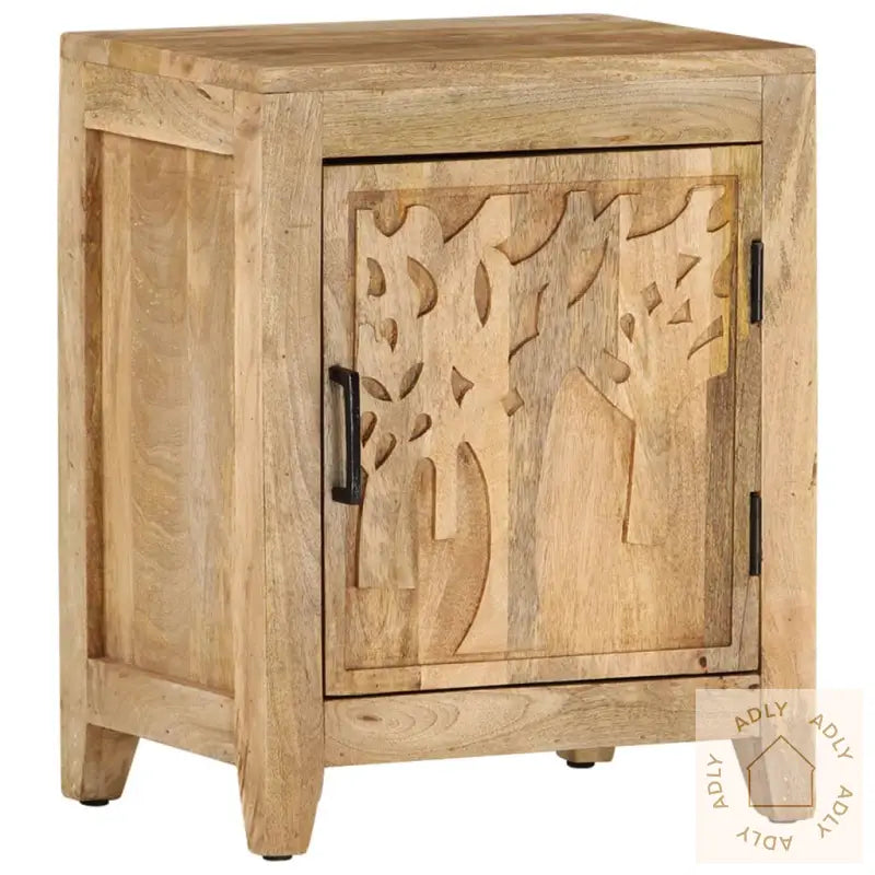 Nattbord 40X30X50 Cm Heltre Mango