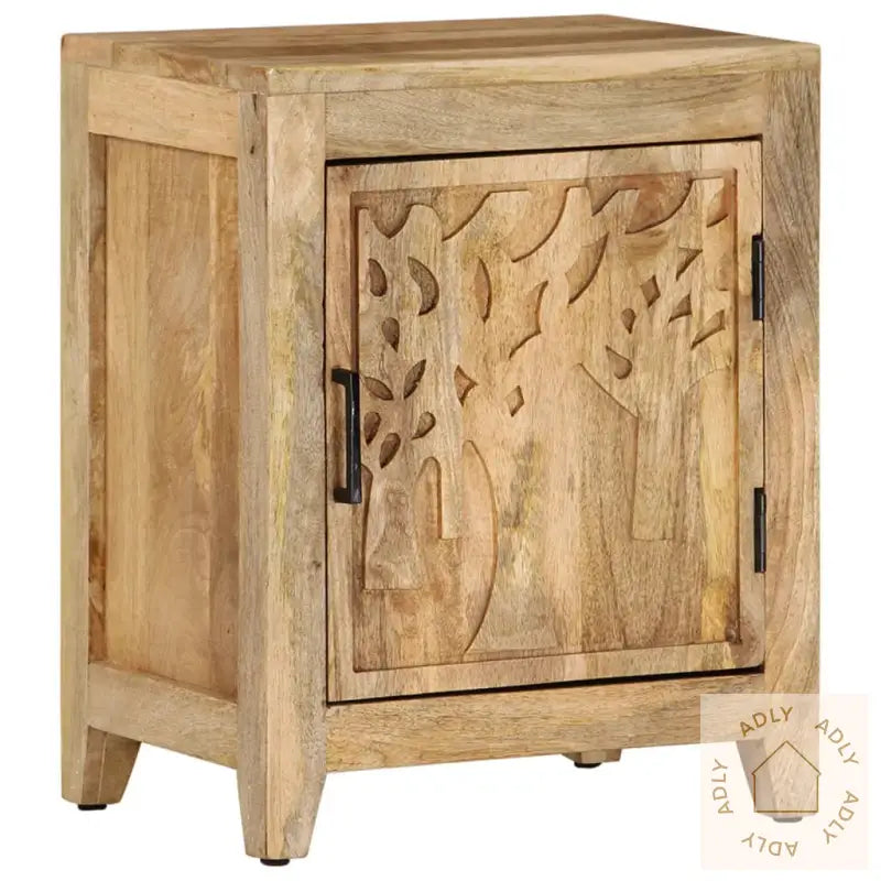 Nattbord 40X30X50 Cm Heltre Mango
