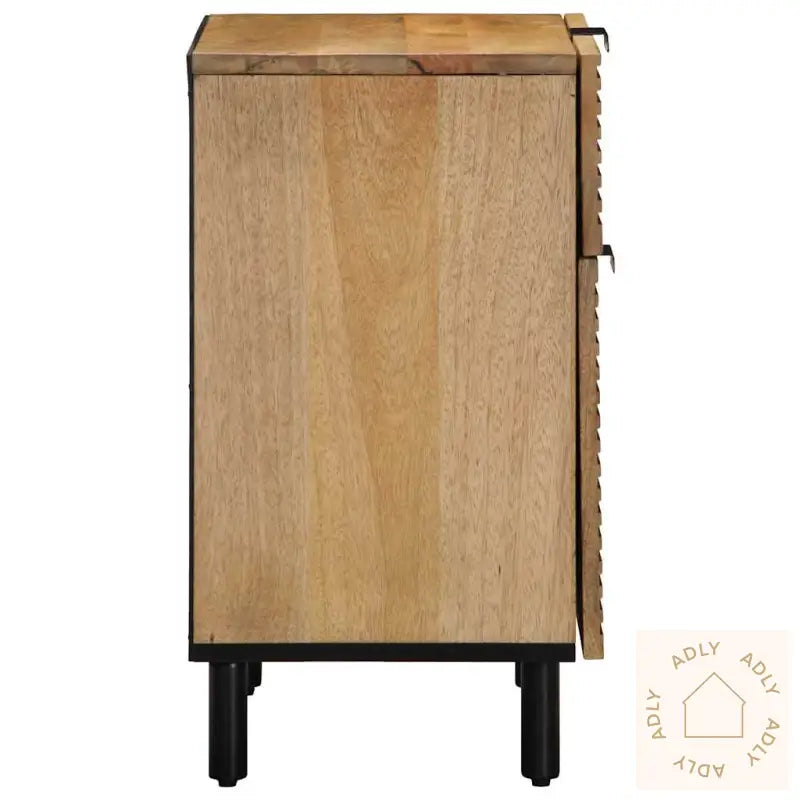 Nattbord Brun 50X33X60 Cm Heltre Mango