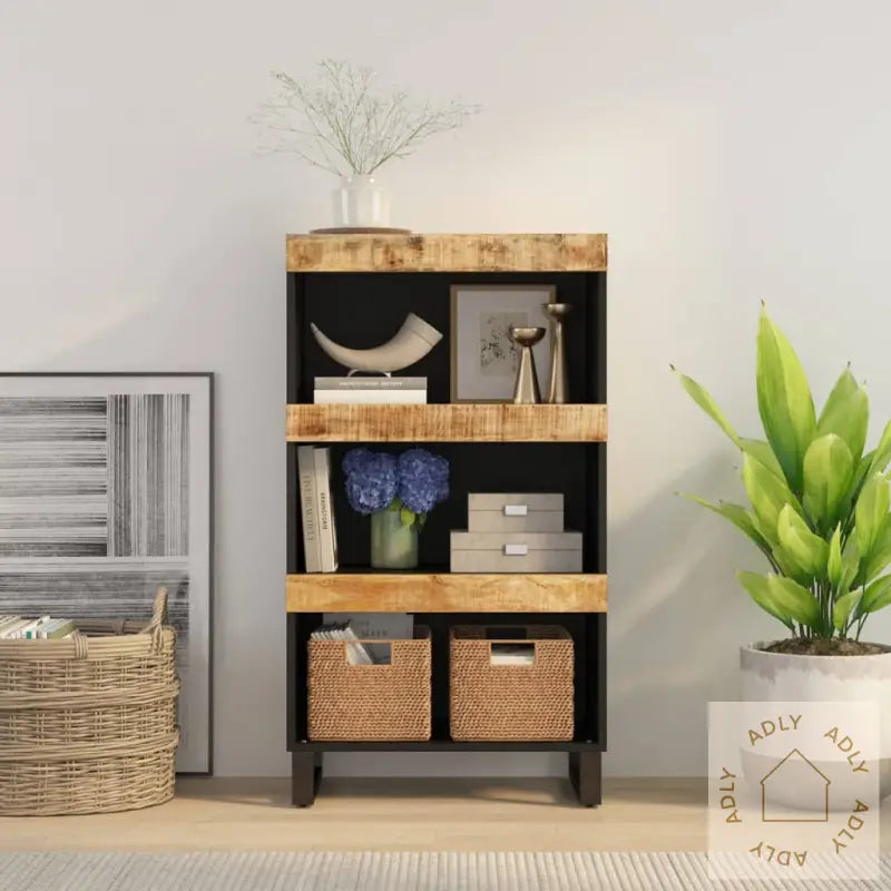 Sideskap 60X33X107 Cm Heltre Mango