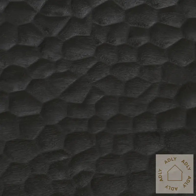 Nattbord Svart 40X33X46 Cm Heltre Mango