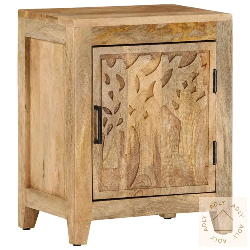 Nattbord 40X30X50 Cm Heltre Mango