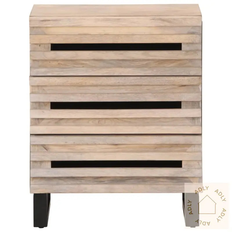 Nattbord 50X34X62 Cm Heltre Mango