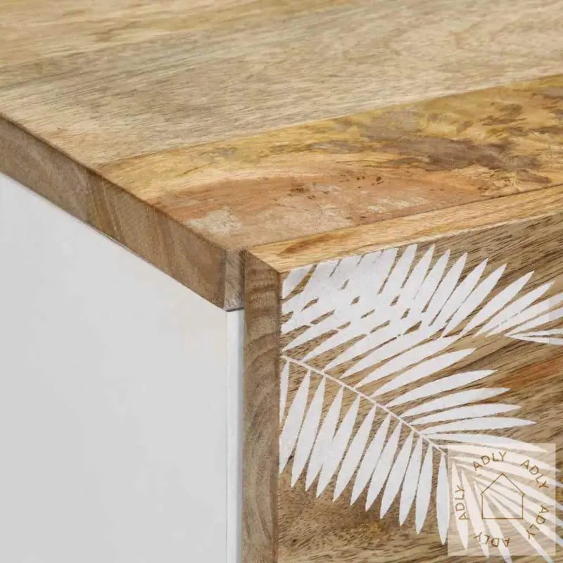 Nattbord 50X33X60 Cm Heltre Mango