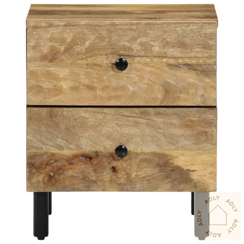 Nattbord 2 Stk 40X33X46 Cm Heltre Mango