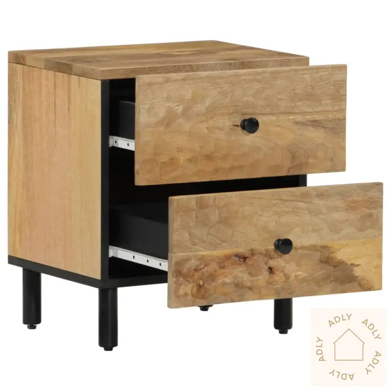 Nattbord 2 Stk 40X33X46 Cm Heltre Mango