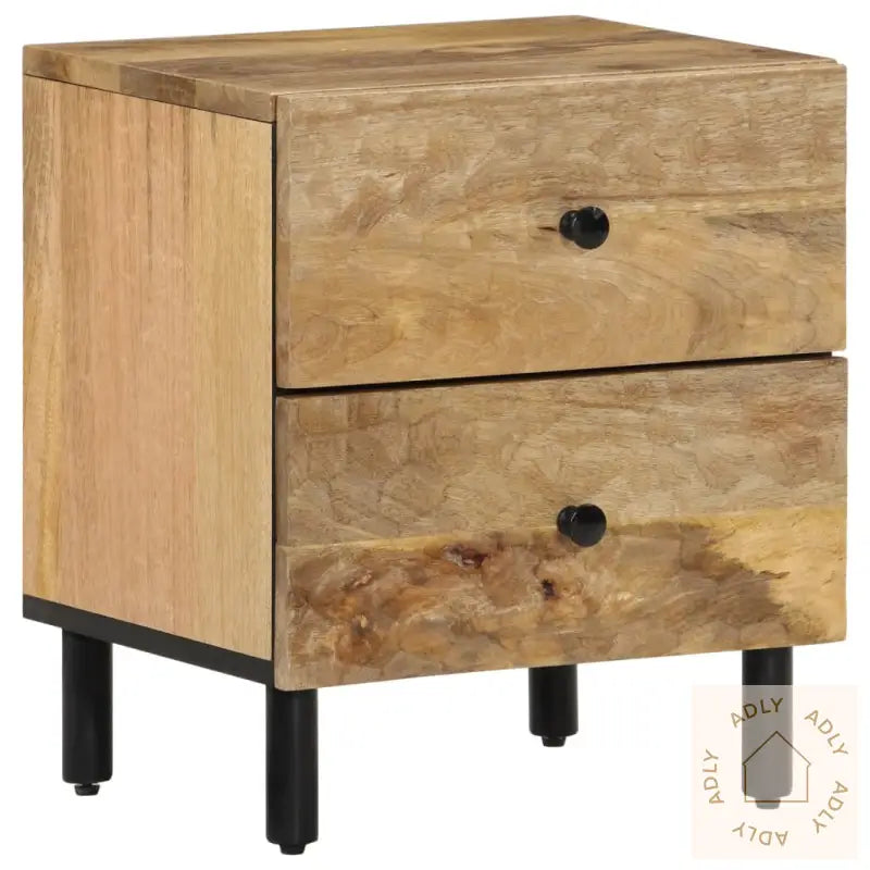 Nattbord 2 Stk 40X33X46 Cm Heltre Mango