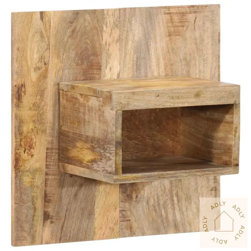 Nattbord 50X27X50 Cm Grovt Heltre Mangotre