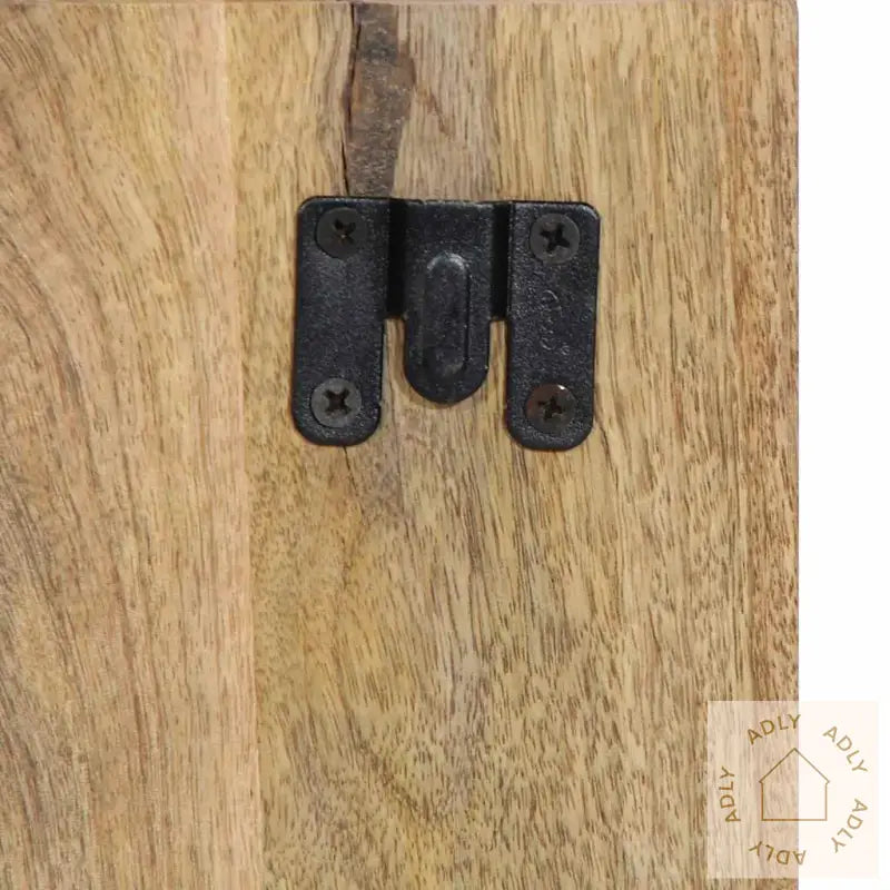 Nattbord 50X27X50 Cm Grovt Heltre Mangotre