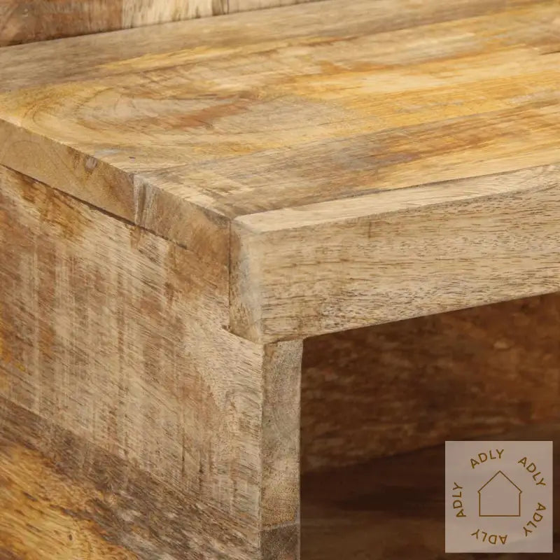 Nattbord 50X27X50 Cm Grovt Heltre Mangotre