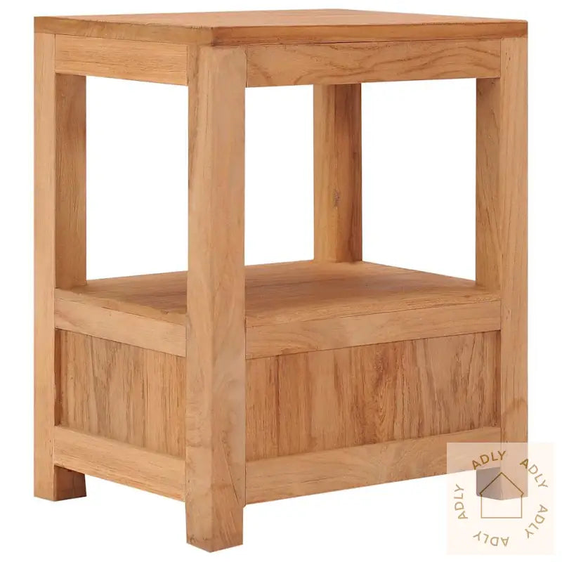 Nattbord 40X30X50 Cm Heltre Teak