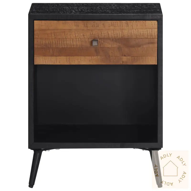 Nattbord 40X30X50 Cm Heltre Teak
