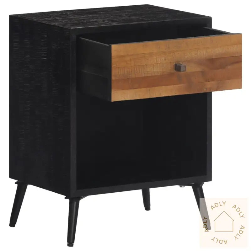 Nattbord 40X30X50 Cm Heltre Teak