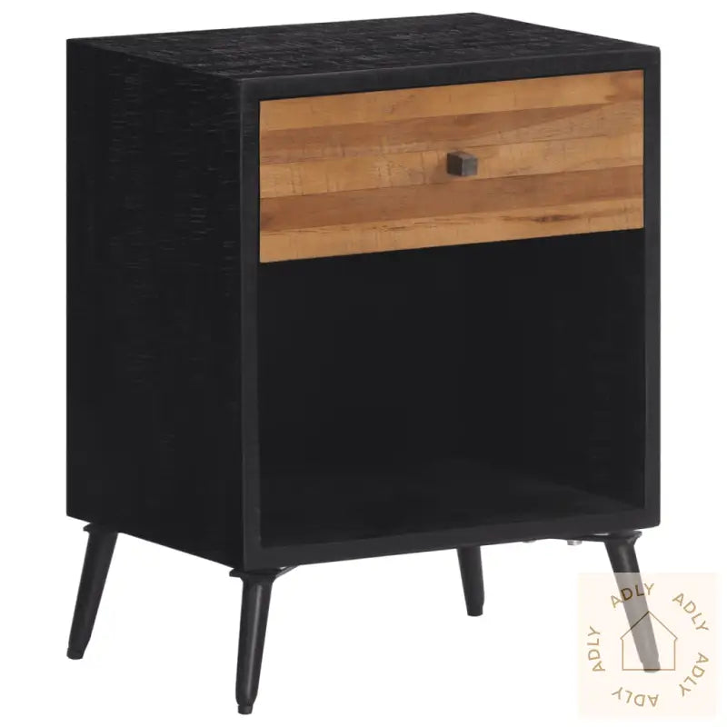 Nattbord 40X30X50 Cm Heltre Teak
