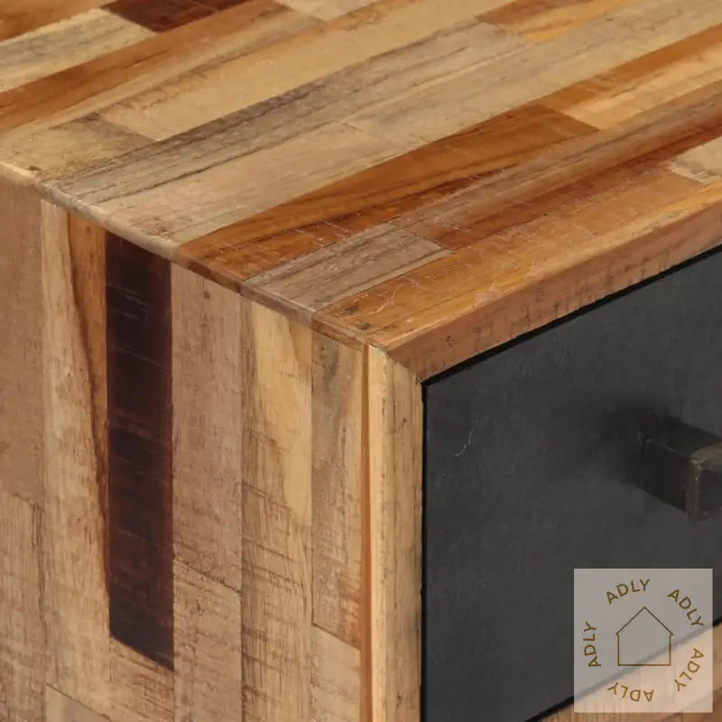 Nattbord 47X31,5X60 Cm Heltre Teak