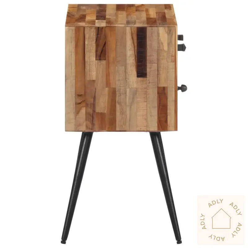 Nattbord 47X31,5X60 Cm Heltre Teak