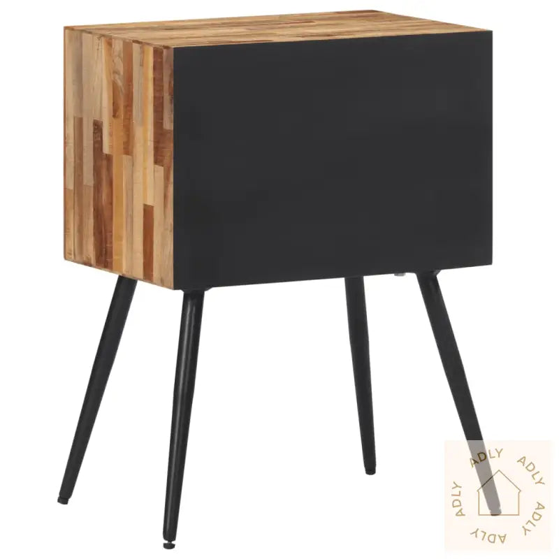 Nattbord 47X31,5X60 Cm Heltre Teak