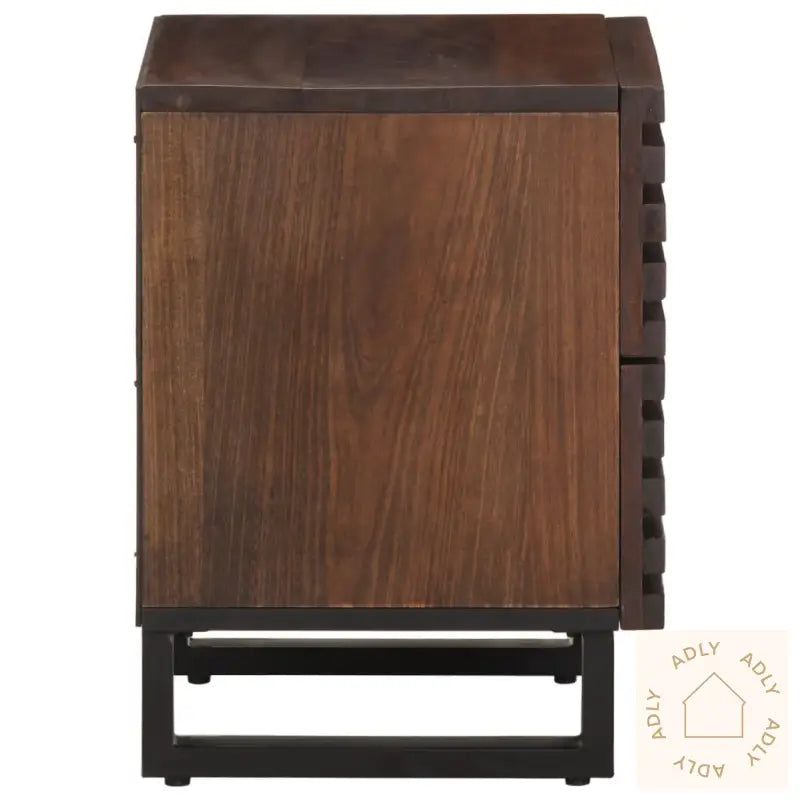 Nattbord 40X34X46 Cm Heltre Mango