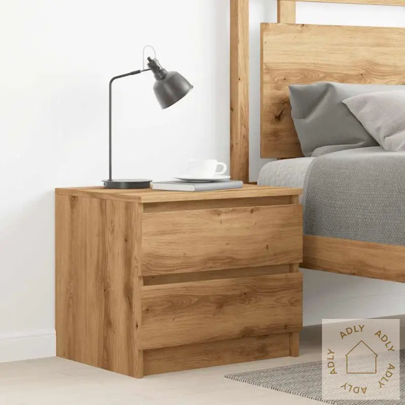 Nattbord Artisan Eik 50X40X43.5 Cm Konstruert Tre