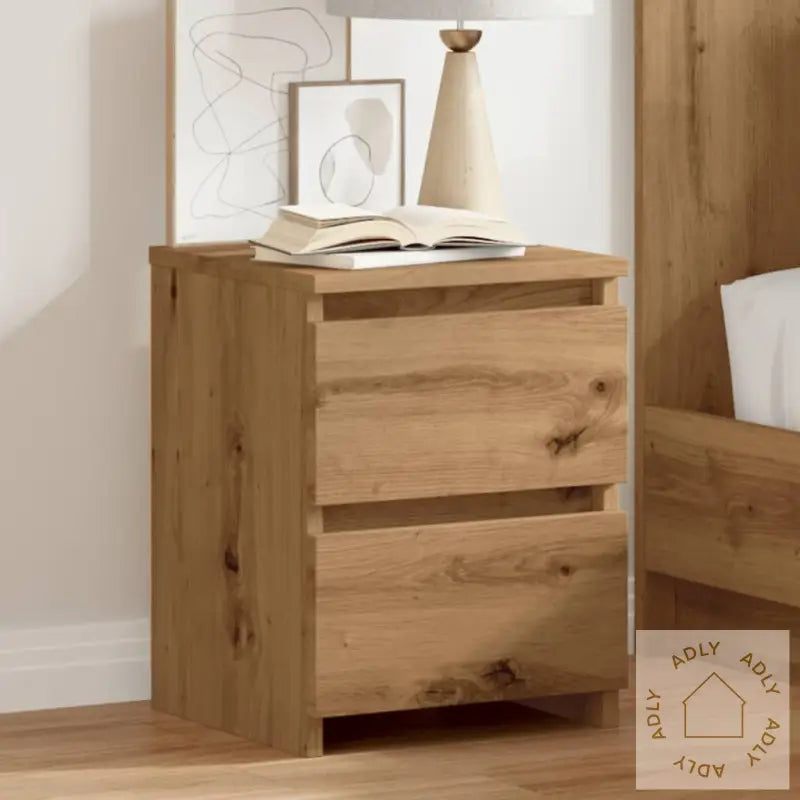 Nattbord Artisan Eik 30X30X40 Cm Konstruert Tre