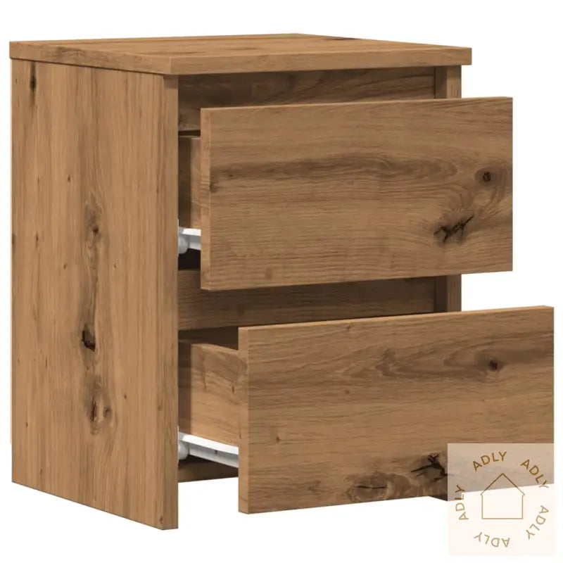 Nattbord Artisan Eik 30X30X40 Cm Konstruert Tre