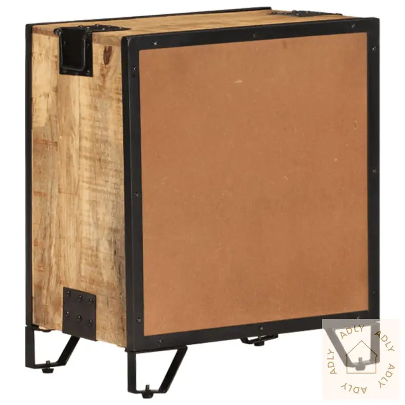 Nattbord 43X30X51 Cm Grov Heltre Mango