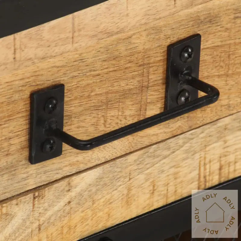 Nattbord 43X30X51 Cm Grov Heltre Mango