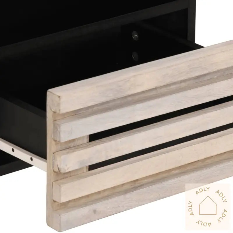 Nattbord 40X34X46 Cm Heltre Bleket Mango