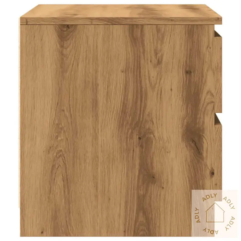 Nattbord 2 Stk Artisan Eik 50X40X43.5 Cm Konstruert Tre