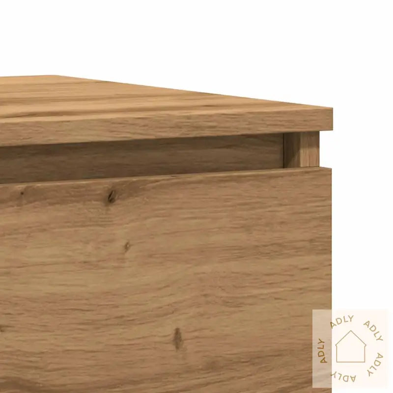 Nattbord 2 Stk Artisan Eik 50X40X43.5 Cm Konstruert Tre
