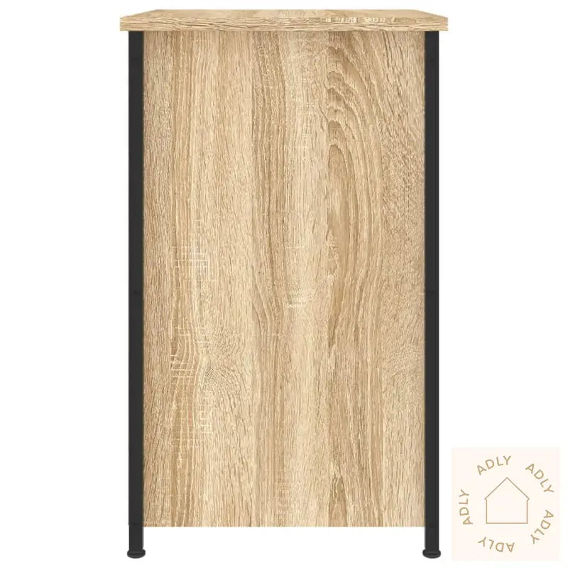 Nattbord 2 Stk Sonoma Eik 40X36X60 Cm Konstruert Tre