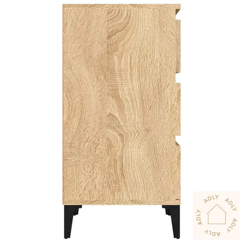 Nattbord Sonoma Eik 40X35X70 Cm Konstruert Tre