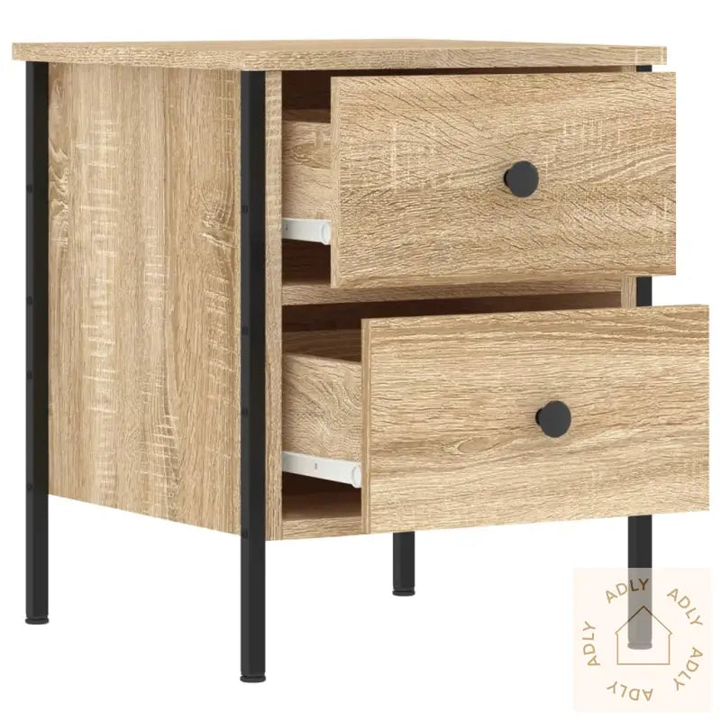 Nattbord Sonoma Eik 40X42X50 Cm Konstruert Tre