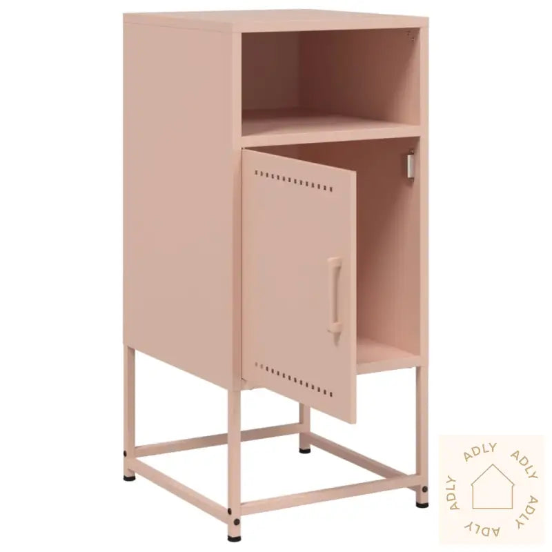 Nattbord Rosa 36X39X78 Cm Stål