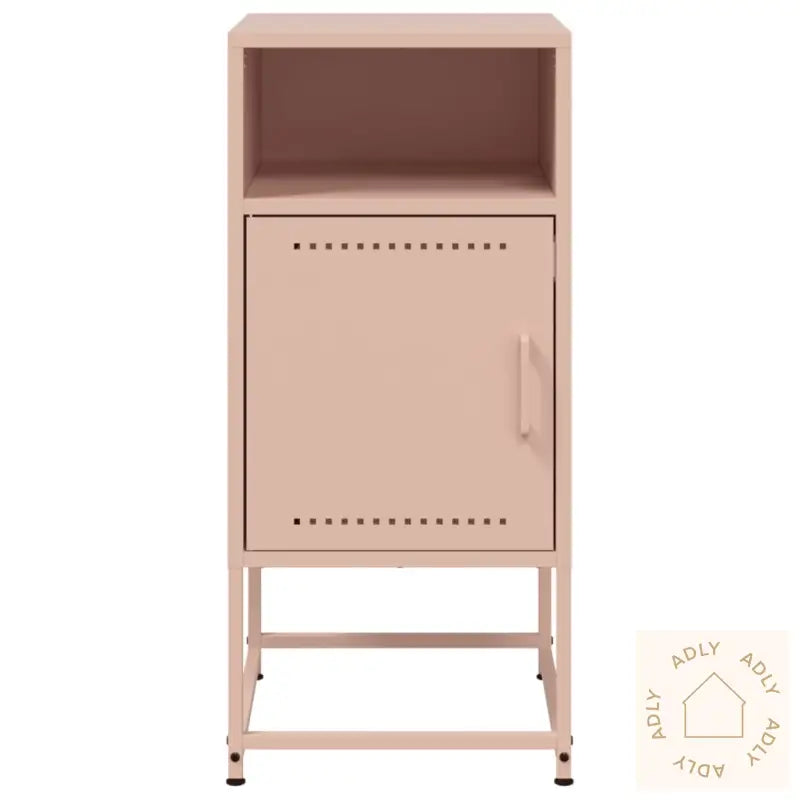 Nattbord Rosa 36X39X78 Cm Stål