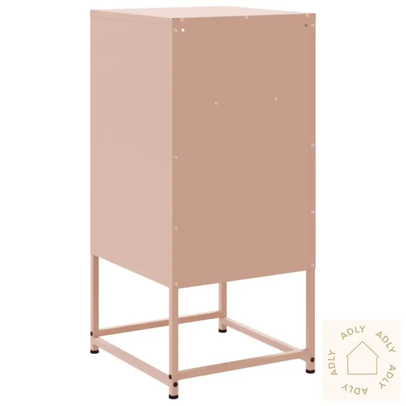 Nattbord Rosa 36X39X78 Cm Stål