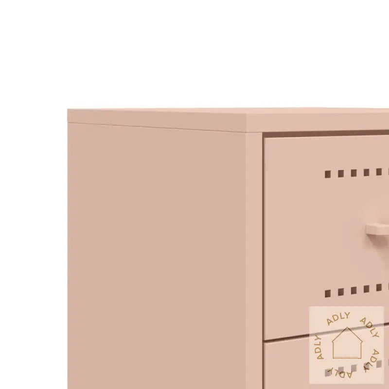 Nattbord Rosa 36X39X60,5 Cm Stål