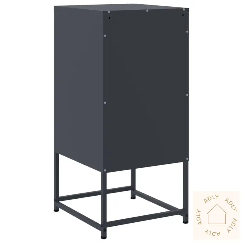 Nattbord Antrasitt 36X39X78 Cm Stål